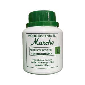 ACRILICO ROSADO TERMOCURABLE 125 GR MARCHE