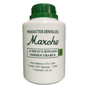 ACRILICO ROSADO TERMOCURABLE 250 GR MARCHE
