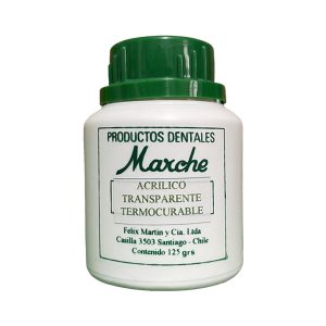 ACRILICO TRANSPARENTE TERMOCURABLE 125 GR MARCHE