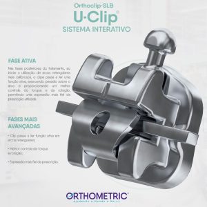 KIT BRACKETS AUTOLIGADO U-CLIP ROTH + ARCOS + TUBOS ORTHOMETRIC - Imagen 4