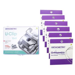 KIT BRACKETS AUTOLIGADO U-CLIP ROTH + ARCOS + TUBOS ORTHOMETRIC - Imagen 2