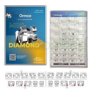 BRACKET METALICO MBT MINI DIAMOND ORMCO