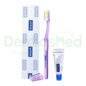 CEPILLO VITIS SENSIBLE + PASTA SENSIBLE 15 ML EN CELOFAN