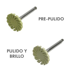 DIAGLOSS GOMA ESPIRAL DE PULIDO COMPOSITE UNIDAD KERR