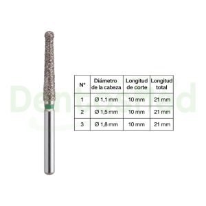 FRESA DIAMANTE ENDO ACCESS MDT