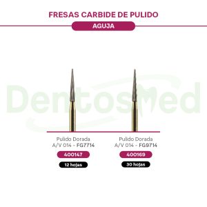 FRESA CARBIDE DE PULIDO AGUJA KERR
