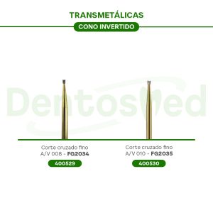 FRESA TRANSMETALICA CONO INVERTIDO KERR