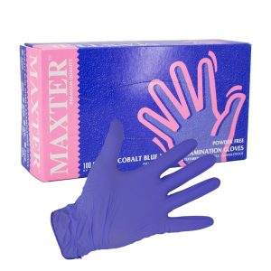 GUANTE NITRILO LILA MAXTER