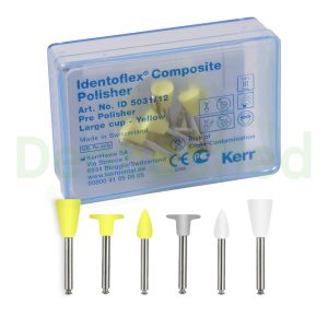 IDENTOFLEX GOMAS DE PULIDO PARA COMPOSITE 12 UNIDADES KERR