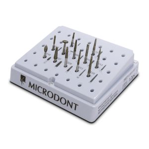KIT FRESAS DIAMANTE PARA PROTESIS FIJA MICRODONT