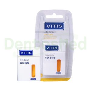 SEDA DENTAL VITIS CON CERA 50 MTS